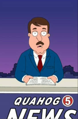 Family Guy tom Tucker Broadcast Journalism